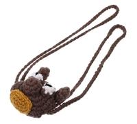 Homoyoyo Reusable Hand-crocheted Acrylic Fiber Nose Cover Winter Nose Warmer for Men Women Teens Lightweight Protector for Cold Weather Outdoor Use