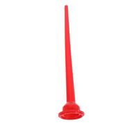 Homoyoyo Reusable Long Caulking Nozzle Tips Ergonomic Extension Tool for Construction and Sealant Application with Red Soft Flexible Design