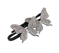 Homoyoyo Rhinestone Butterfly Hair Bun Maker Hair Bun Shaper Tool for Women Non Slip Design for Daily Use Special Occasions Great Idea for Birthdays Holidays