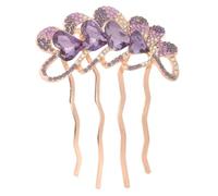 Homoyoyo Rhinestone Side Hair Comb for Women Elegant Wedding Hair Accessory Versatile Decorative Comb Clip for Various Hairstyles Stylish Design with Delicate Rhinestones for Feminine Touch