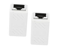 Homoyoyo Rj45 Ethernet Cable Extender 2pcs for Cat5 Cat5e Cat6 Networks