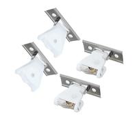 Homoyoyo Roman Shade Cord Lock Kit Cordless Plastic Window Blind Locks for Bamboo Blinds Easy Install for Privacy and Darkening