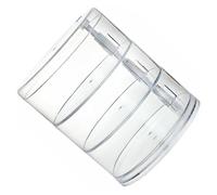 Homoyoyo Rotating Jewelry Storage Box Desktop Makeup Organizer Multi-layer Cosmetics Jewelry Organizing Box Display Case