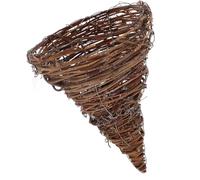 Homoyoyo Rustic Horn of Plenty Cornucopia Basket Thanksgiving Table Centerpiece Autumn Fall Tabletop Decoration for Holiday Party Desktop Display