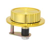 Homoyoyo Safe Box Handle Replacement Cabinet Knob Handle Universal Circular Golden Plastic Metal for Cabinet, Safe Box, Home Repairs