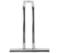 Homoyoyo Salon Chair Foot Rest Replacement Metal Foot Pedal with Ergonomic Design and Secure Attachment for Hairdressing Equipment in Barber Shop, Silver Adjustable Footrest for Salon