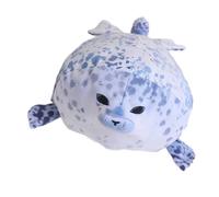Homoyoyo Seal Hat Rhinestone Funny Plush Band Stuffed Hat Cap Cowgirl Brim Beanie Frog Fringe Stage Led Plush Dog Golden Seal Merch Costume Topper Bandana Animal Beanies Pp Cotton
