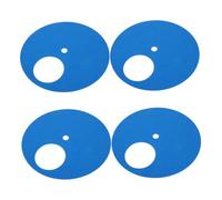 Homoyoyo self adhesive sandpaper refills Dog Nail Maintenance Sandpaper, 4pcs Pet Scratch Pad Sandpaper Sheets, Self Adhesive Backing, Easy Replacement, Furniture Protection, Blue,