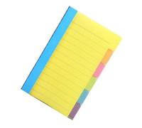 Homoyoyo Self-adhesive Sticky Paper Pads for Office and School Comfortable Write Study Note Pad with Tear-off Design for To-do Lists and Home Use Yellow Paper Stationery