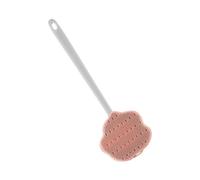 Homoyoyo Silicone Back Rub Brush Handheld Bath Brush for Shower Exfoliating Body Scrubber Long Handle Shower for Bath Cleaning for Home Use