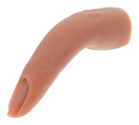 Homoyoyo Silicone Bendable Practice Finger Model for Acrylic Nails Nail Art Training Soft Flexible Fake Finger Mannequin Portable Lightweight