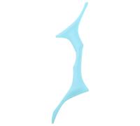 Homoyoyo Silicone Ergonomic Makeup Stencil Eyebrow Shaping Stencil Blue Will Not Cause Irritation Draw Natural Eyebrow Shapes for Women and Girls