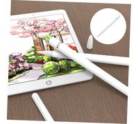 Homoyoyo Silicone Stylus Protective Cover Carrot Shape Sleeve Grip for 1st Generation Stylus White, Cute Tablet Accessory for Touchscreen Drawing and Writing