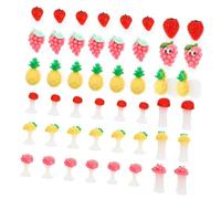 Homoyoyo Silicone Toe Separators Soft Spacers 24pcs for Nail Art Reusable Makes Nail Polish Application Easier and Pedicure Tool Suitable for Salon and Taking Pictures