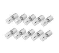 Homoyoyo Simple Nail Polish Container Nail Polish Glass Bottles 10Pcs 15Ml Refillable with Brush for Easy Dispensing and Mixing Convenient Cosmetics Sub Package Bottle at Home Or Salon