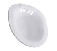 Homoyoyo Sitz Bath for Postpartum Care Plastic Squat Free Basin Comfortable Toilet Seat Wash Basin for Women and Men for Personal Hygiene and Recovery
