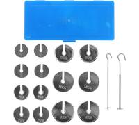 Homoyoyo Slotted Mass Set Metal with Hooks for Physics Education Middle School Science Experiments and Weight Determination in Classrooms