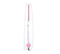 Homoyoyo Small Cordless Hair Straightener Rechargeable USB Hair Curler with Temperature Portable and Wireless Design for Travel Home Use