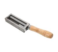 Homoyoyo Small Metal Silver Crucible Graphite Ingot Casting Mold Melting Tool for Jewelry Smelting Versatile Iron Mold for Precise Pouring and Refining