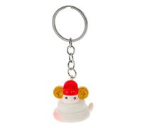 Homoyoyo Snake Keychain Pendant for Year Snake Cute God of Wealth Hanging Ornament Multi-Purpose Keyholder Chinese Zodiac Souvenir for Home and Keys