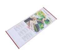 Homoyoyo Snake Year Wall Calendar Hanging Planner for Home Office Multi Functional Decorative Yearly Organizer and Daily Use Desk Calendar with Event Recording