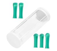 Homoyoyo Soft Silicone Ear Spoon Sleeves Replacement Tips Ear Wax Cleaner Covers Compatible Reusable Accessories with Cute Design for Comfortable Use