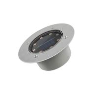 Homoyoyo Solar Buried Lamp with LEDs White Light LED Ground Light for Outdoor Garden Lawn Pathway Patio Efficient Solar Panel Automatic Off No Wiring Needed