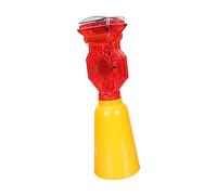 Homoyoyo Solar Strobe Warning Light Solar Powered Rainproof Emergency Flashing Beacon for Outdoor Roadwork Vehicles Trucks Durable Weather Resistant Safety Signal