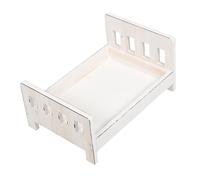 Homoyoyo Solid Photo Prop Bed Newborn Photography Backdrop Vintage Design Unisex Wooden Boy Girl Bed