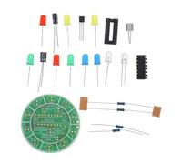 Homoyoyo Sound Activated Rotating LED Light Kit DIY Science with Sound Sensitive Microphone Self Assembly Electronics for Creative Experiments and Soldering Practice