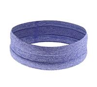 Homoyoyo Sports Headscarf Purple Nylon Fitness Headband Workout Cooling Sweatbands Spa Make up Wrap for Running and Gym