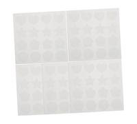 Homoyoyo Spotmyuv UV Stickers 5 Sheets Portable Color Changing Sun Exposure Detection Patches Self-adhesive Film for Beach and Daily Sun Protection Management in Heart Star Flower Shapes