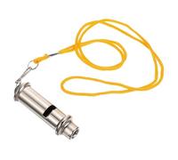 Homoyoyo Stainless Steel Bird Training Whistle Portable High Frequency Pigeon Parrot Trainer Metal Pet Whistle for Recall and Behavior Control