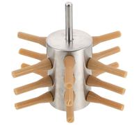 Homoyoyo Stainless Steel Electric Chicken Plucker Machine 18 Fingers Drill Attachment for Poultry Defeathering - Portable Plucking Tool for Chicken, Duck, and Goose Farming