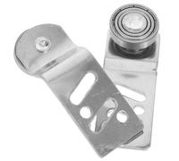 Homoyoyo Stainless Steel Hanging Pulley Moving Pulley Cabinet Pulley Hardware Sliding Closet Door Roller Wardrobe Sliding Door Pulley Sliding Door Track System Silver Stainless Steel Shaft