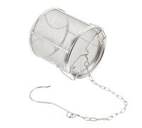 Homoyoyo Stainless Steel Seasoning Strainer Mesh Tea Ball Compact Infuser for Cooking and Herbal Tea Food Grade Corrosion Resistant Kitchen Accessory Threaded Easy Open Design