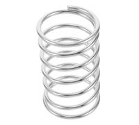 Homoyoyo Stainless Steel Spring Toothbrush Holder for Bathroom Countertop Space Saving Metal Organizer for Toothbrushes and Makeup Brushes Contemporary Minimalist Design Stylish Storage