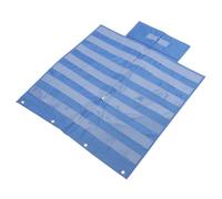 Homoyoyo Standard Hanging Pocket Chart for Cards and Sentence Strips Polyester PVC Material Multi Functional Word Storage Organizer for Classroom and Home Teaching Supplies