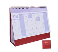 Homoyoyo Standing Desk Calendar Year Monthly Planner with Coil Binding for Scheduling and Task Tracking Flip Desk Table Calendar for Daily Use Minimalist Large Desktop Organizer