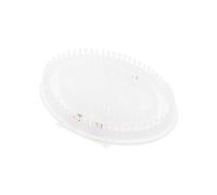 Homoyoyo Supple Silicone Body Brush Massager for Whole Body Use Gentle Exfoliating Scrubber with Smooth Edges for Neck Shoulders Legs and Scalp Massage Portable and Labor Saving Design