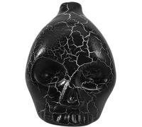 Homoyoyo Tabletop Death Whistle Ceramic Halloween Style Whistle Easy to Play Versatile Instrument 3.34x2.75x2.36in Multi-color Desktop for Collection Traditional Ceremonies