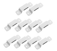 Homoyoyo Tape Measure Holder Clips Metal 10pcs Iron Construction Belt Tool Clip for Workbench and Universal Worker Accessories