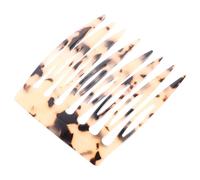 Homoyoyo Teeth Hair Comb for Women Simple Side Comb for Fine Thin Hair French Hair Accessory Easy Hairstyling the Go for Parties Daily Life