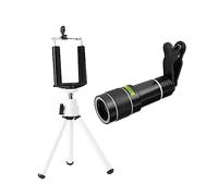 Homoyoyo Telephoto Lens Set for Smartphones Includes Tripod and Eyecup Easy Install Optical Lens for Capturing Distant Subjects