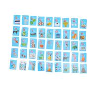 Homoyoyo Thai Language Learning Flash Cards for Kids 180pcs Thick Word Cards Bilingual Study and Early Education Tool Preschool 4-box Set for Classroom and Home Use