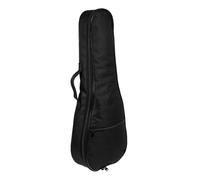 Homoyoyo Thickened 21-inch Waterproof Ukulele Carrying Case with Padded Cotton Lining, Portable Ukulele Preservation Bag Suitable for Soprano and Concert Models in Black
