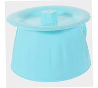 Homoyoyo Thickened Portable Chamber Pot Urinal with Lid Unisex Urine Bucket Bedside Potty for Elderly PP Material Stable Non-tip Design Easy Clean