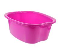 Homoyoyo Thickened Purple Foot Soaking Tub with Massage Acupoint Design Household Foot Bath Basin and Pedicure Suitable for Relaxation at Home