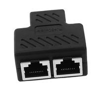 Homoyoyo Three-way Head Splitter Ethernet Extender Cable Network Cable Extender