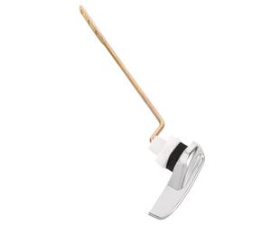 Homoyoyo Toilet Lever Flush Handle Replacement Abs and Carbon Fiber Material, Easy Installation and Reliable Performance, Modern Style for Wc Cistern Tank Repair